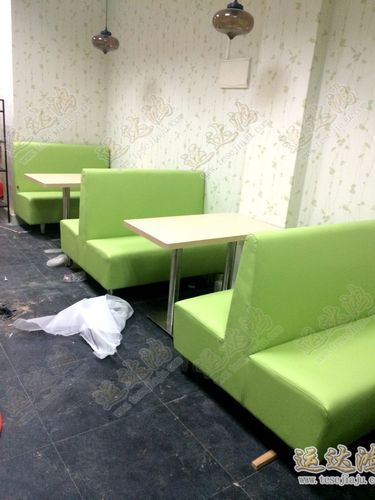 深圳西乡厂家定做西餐厅沙发卡座与奶茶店沙发卡座 款式图片与选购指南